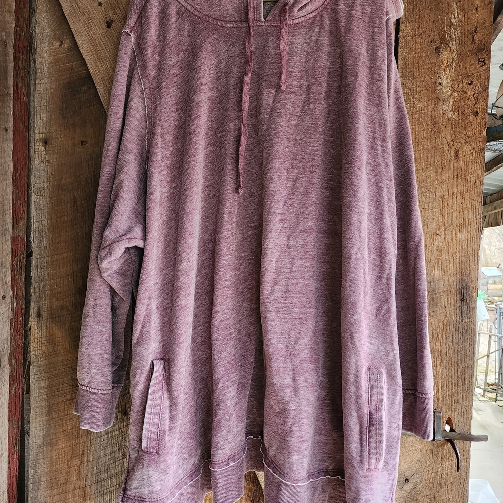 Torrid Purple Cowl Neck Sweater